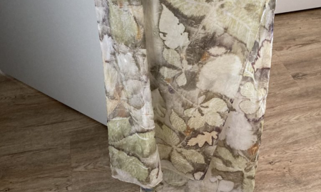 W19: Ecoprinten op zijden sjaal